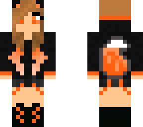 orange fox girl
