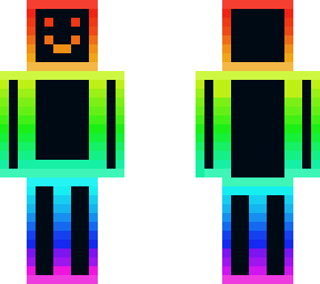 rainbow outline