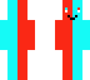 red and blue