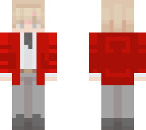 red suit