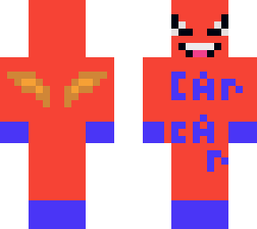 superhero with eagle wings