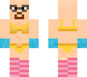 walter white hazmat bikini