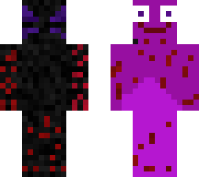 2face Enderman killer | Minecraft Skin