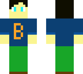 b logo skin