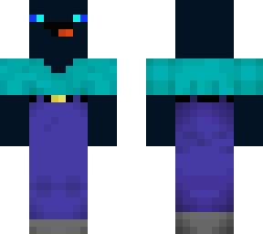 blue noob enderman