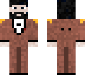 brown business suit
