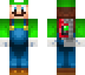 luigi with poltergust