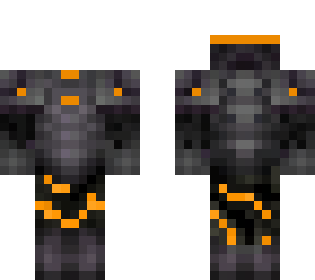 netherite orange base armor