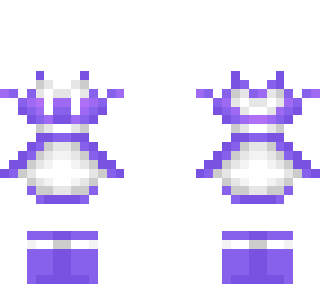 ob - purple maid dress