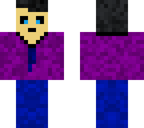 purple suit