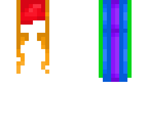 rainbow hair base