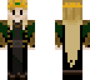 the king of elfgard (inspired by thor and loki