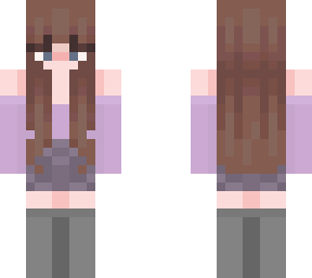 * +  purple girl  + *