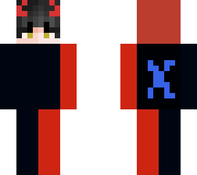 black an red