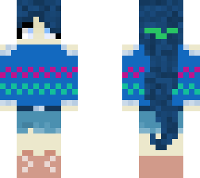 cozy sweater girl