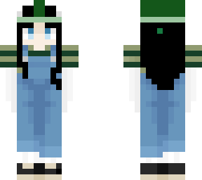 froggy overalls girl