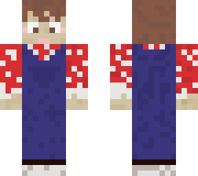 mushroom overalls