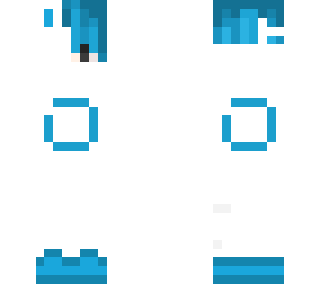 the white blue flame