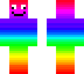 full backwards rainbow skin!!!!!!