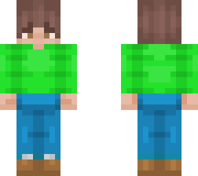 green shirt kid