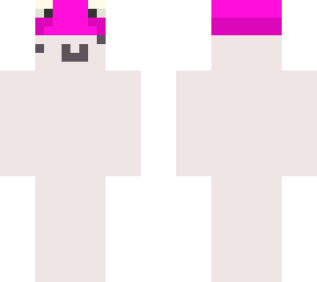 pink frog hat