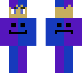 purple and blue guy