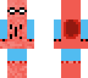 spiderman homemade suit (homecoming)