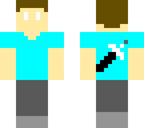 young herobrine (plastic texture)