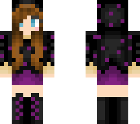 black strawberry donut girl