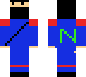 blue ninja guy