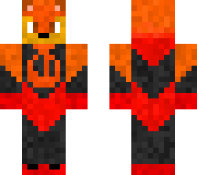 Fire Fox Minecraft Skins