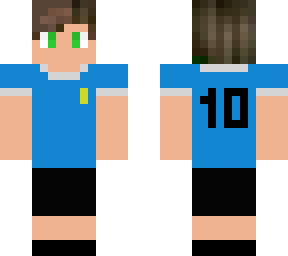 mi skin con uniforme de uruguay / my skin with uruguay uniform