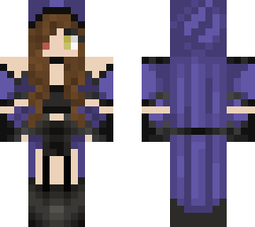 purple cloak witch