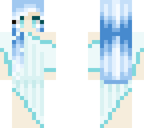 blue haired elf