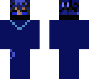 blue outfit single pocket (left)