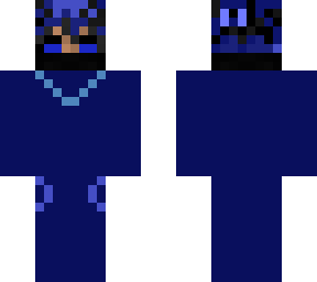 blue outfit without s