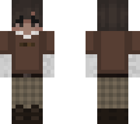brown hair boy skin (dark academia aesthetic)