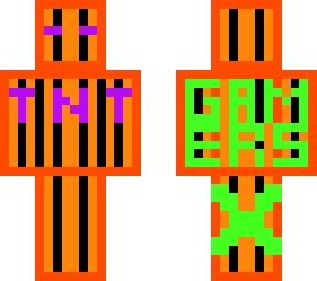 kingdragon75447 halloween tnt gamers x minecraft skin