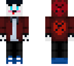 loverfie loverfella wolfie (wolfie in zach's suit)