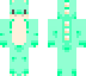 pastel green dino