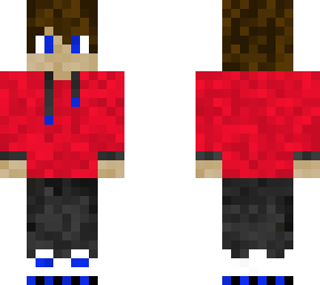 boy skin (red and blue sweatshirt)