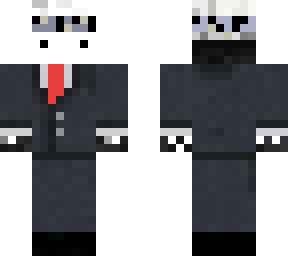 business suit marshmellow