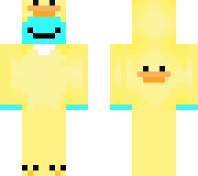 dot face duck