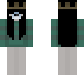 my oc in cardboard crown