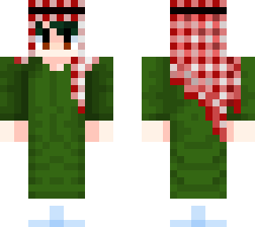 yusuke in olive robe