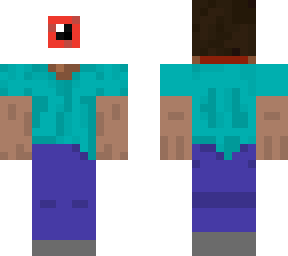 all seeing steve (red)