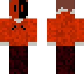 black and red hoodie with mask  upgrade