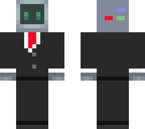 computer in suit