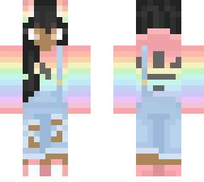 rainbow girl