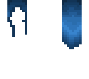 blue hair gradient base
